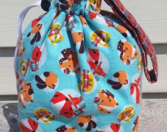Forest Critters Sock Sack