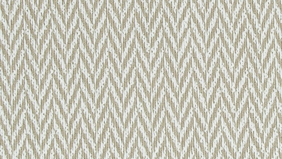Taupe Upholstery Fabric for Furniture Modern Woven Ivory