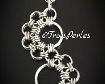 Chain Maille counterpart - Chainmaille necklace