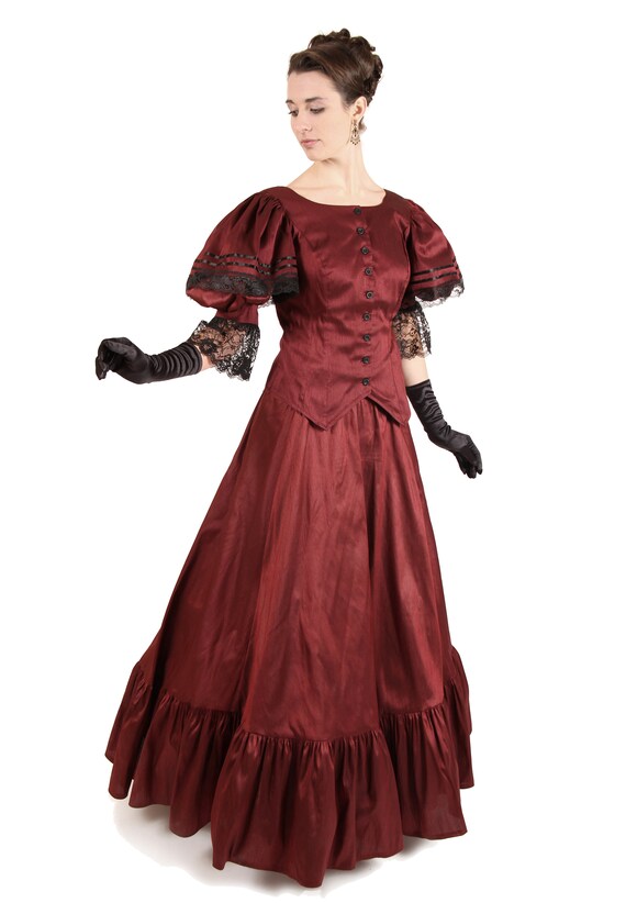 Red Victorian Dresses