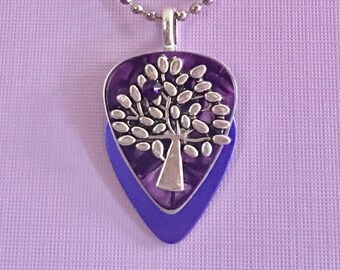 Guitar Pick Necklace "Dance With Life"