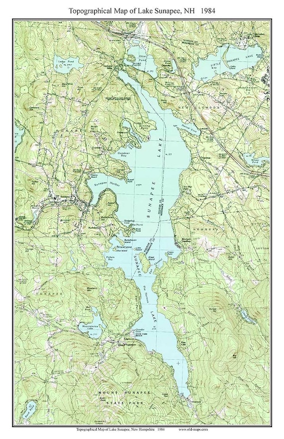 lake-sunapee-1984-old-topographic-map-usgs-custom-composite