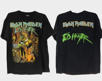 Iron Maiden/ Iron Maiden Shirt/ Rock Band T Shirts/ Iron Maiden T Shirt/ Iron Maiden Tee/ Iron Maiden Vintage/ Vintage Rock TShirt