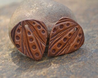 Copper Dotted Lantern Component (1 pair)