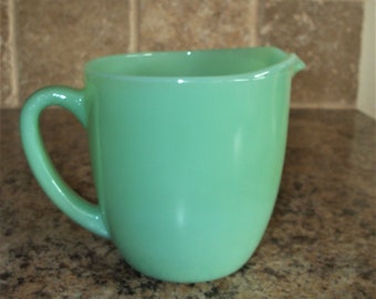 FREE USA Shipping-Fire King Jadite/Jadeite Milk Pitcher