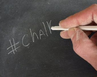 Natural Chalk Pencils x5