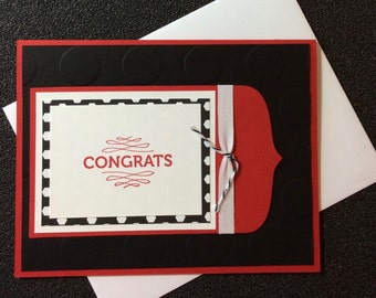 Congratulations, Friend, Handmade, stampin up, card