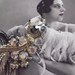 Vintage 1960s Brooch Pin Owl Aurora Borealis Stones