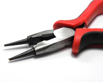 Combination Round Nose Pliers With Wire Cutter Tool for Jewellery-Making and Crafts