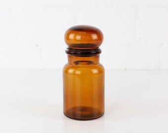 Vintage Apothecary Bottle Amber glass, apothecary glass, old Pharmaziflasche, pharmacy bottle