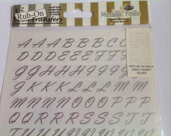Alphabet / Number Rub-ons