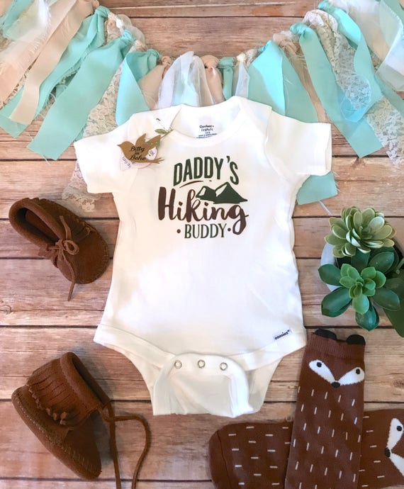 Hiking Onesie® Baby Boy Clothes Baby Shower Gift Cute