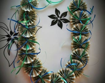 Custom Made Money Lei (Graduation, Wedding, Retirement, Special Occasion, Birthday, Mother's Day, Father's Day)