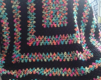 Granny Square Afghan
