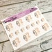 Unicorn Glam - Glam Girl - Glamorous - Light - Planner - Icons - Stickers - Unicorn - Princess - Glamicorn - Glam Doll - Doll Stickers