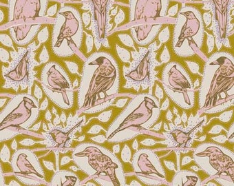 Sweet Dreams by Anna Maria Horner for Free Spirit - Cacophony - Saffron - 1/2 yard Cotton Quilt Fabric