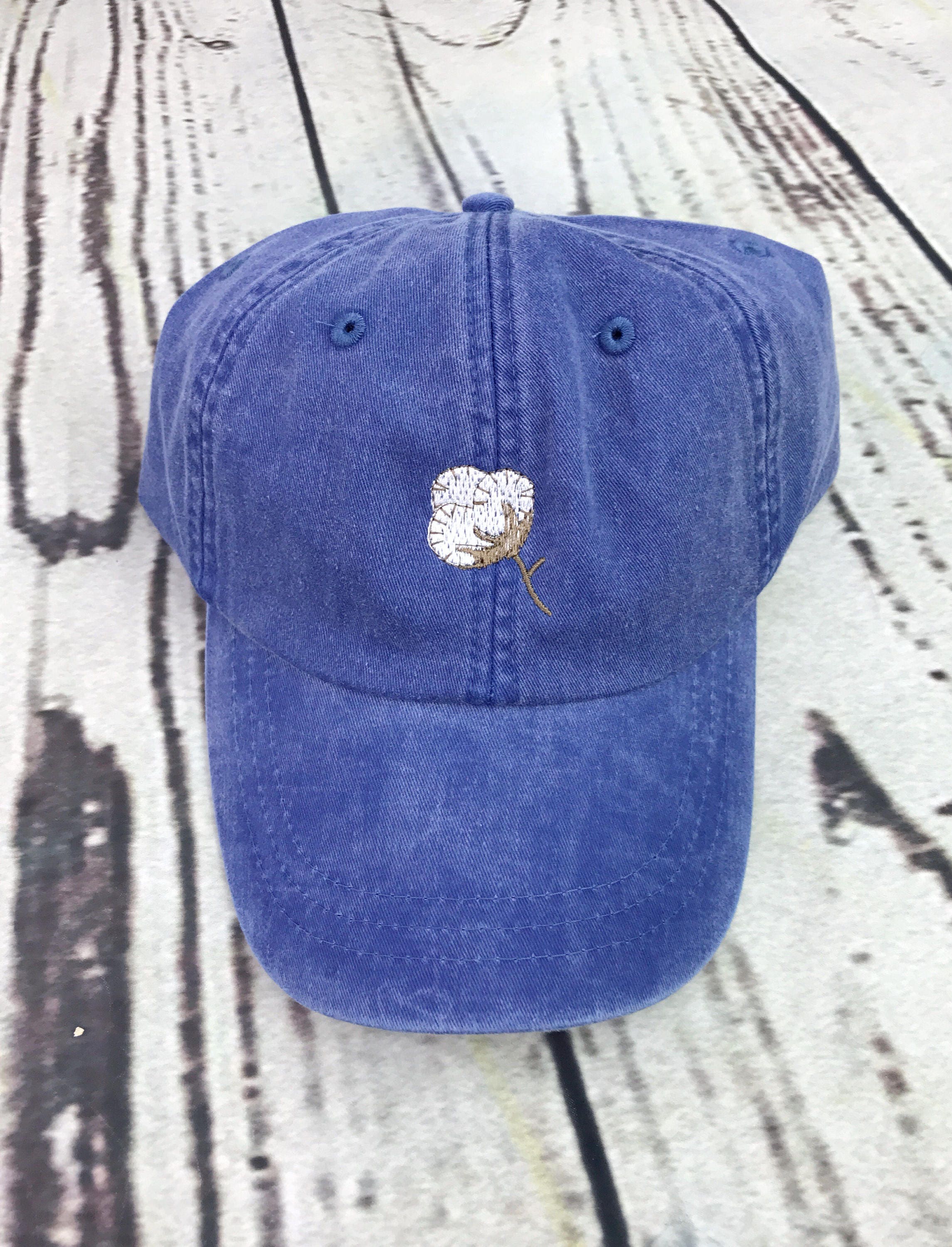Cotton boll hat Cotton baseball hat Cotton baseball cap