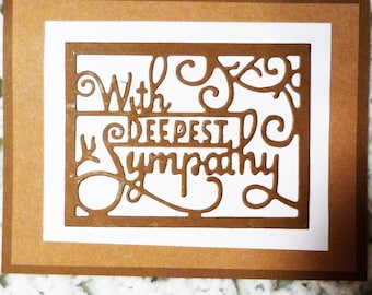 Male sympathy card | Etsy