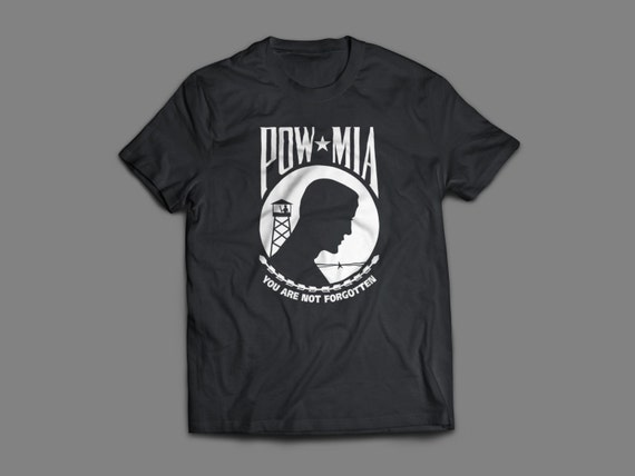 POW-MIA You are not forgotten T-Shirt S-4XL and Long Sleeve Available