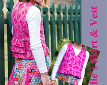 Sadie's Skirt & Top sizes 6, 7, and 8