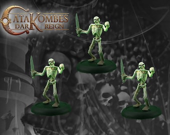 3 figurines morts-vivants : Revenants