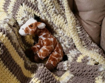 Yellow Nest Baby Blanket.