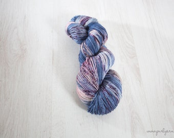 Hand Dyed Yarn - "Poles Apart" Merino Sock, 4ply, Indie Dyed Yarn, 100g Skein