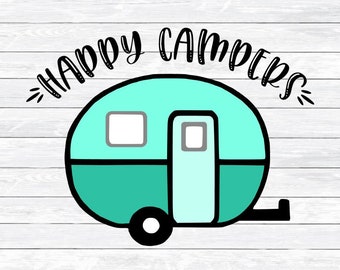 Download Camper silhouette | Etsy