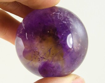 Natural Ametrine Crystal Sphere (Bolivia, #9280) 85 grams