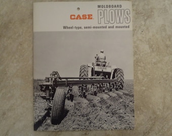 J.I. Case Moldboard Plow Literature