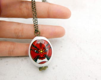 Beijing Opera Necklace porcelain