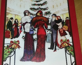 Art Deco Christmas Card pack