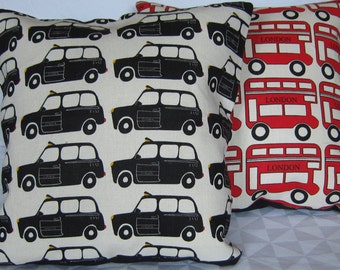 London taxi cushion cover