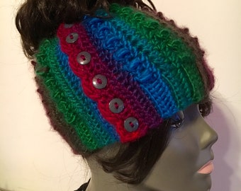 Messy Bun Beanie Hat