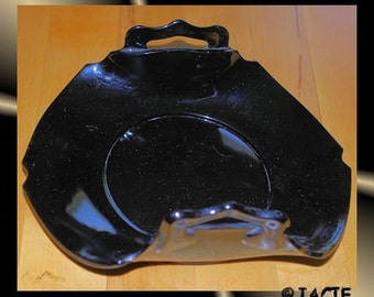LE Smith Mt Pleasant ~ Black Amethyst Bon-Bon Candy Dish