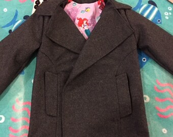 Customized Childrens Pea Coats