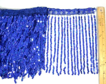 2 yards only 9.99 of Holographic Sequin Fringe