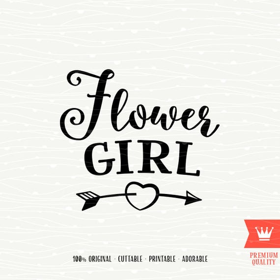 Download Flower Girl SVG Cutting File Petal Patrol Bride Wedding