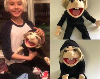 My lookAlike Puppet doll your child made into a muppet american made.