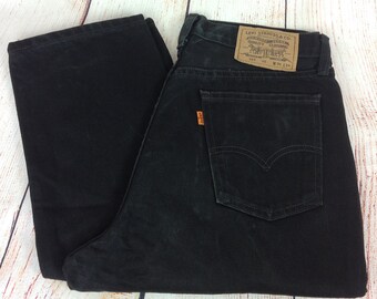 vintage jeans black