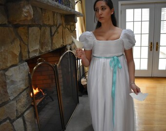Eliza Schuyler Dress; Burn Dress; Hamilton Costume; Eliza Burn Gown; Pride and Prejudice; 19th Century Gown; Elizabeth Bennet; Regency