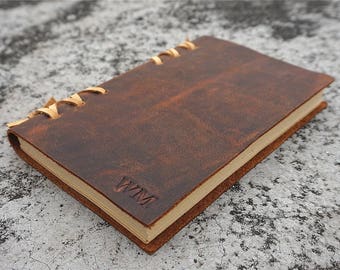 Mens Personalized Leather journal n gift for Brother Gift For Father Gift For Men Gift For Boyfriend Gift For Husband Gift travel journa