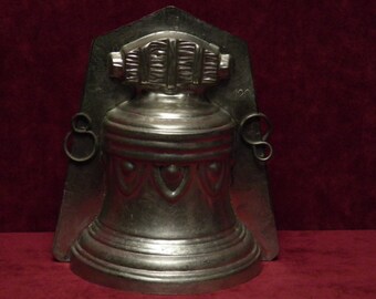 antique chocolate mold Easter Bell