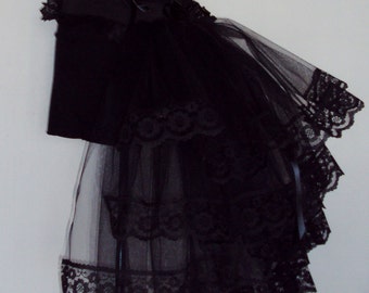 Black Bustle TuTu Belt all sizes