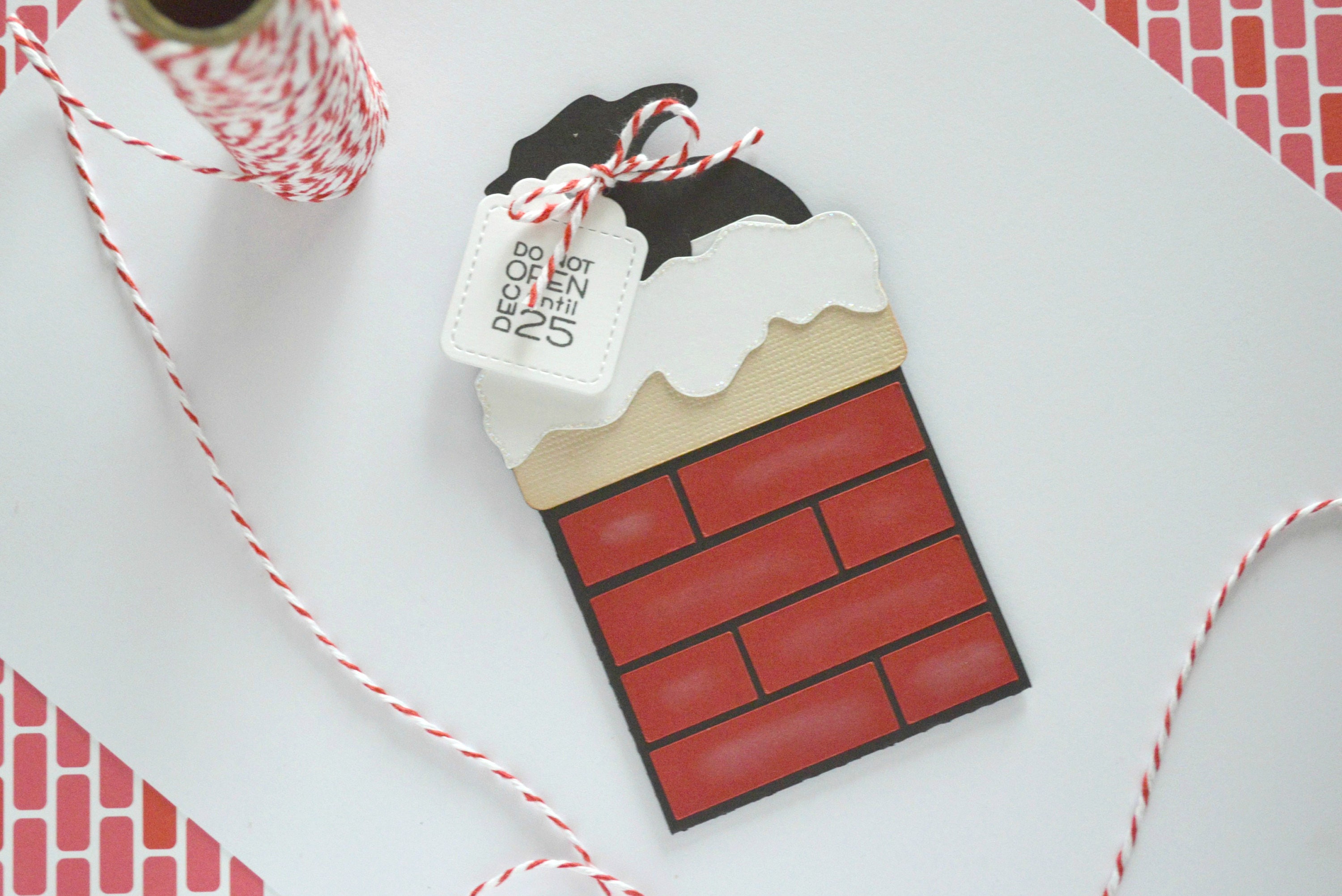 Christmas Gift Card Holder Santa Card Santa Chimney Gift