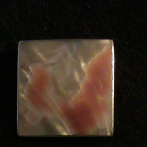 Natural mother-of-pearl pin