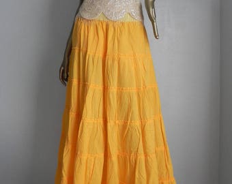 sunshine kid ~ yellow maxi skirt