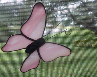 Stained Glass Butterfly Suncatcher