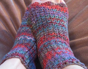 Flip Flop Socks, Pedicure Socks, Toe-less Socks, Yoga Socks, Gift For Her, Crochet Pedicure Socks, Wool-Free Socks