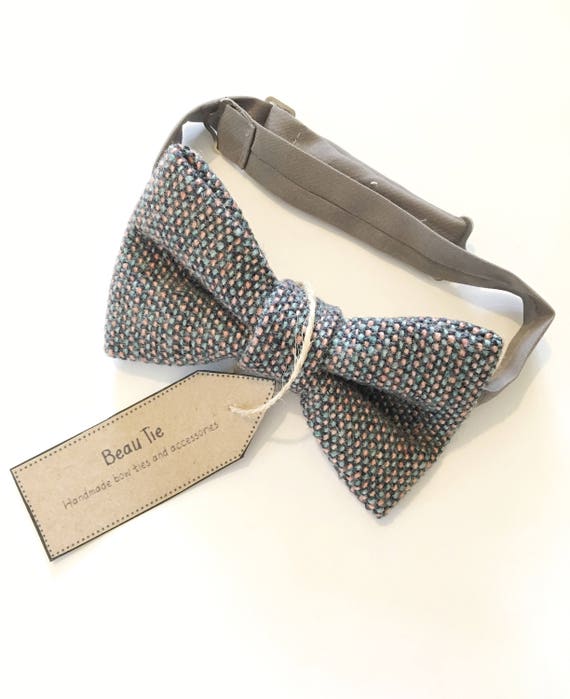 mens bow tie vintage tweed vintage bow tie tweed bow tie
